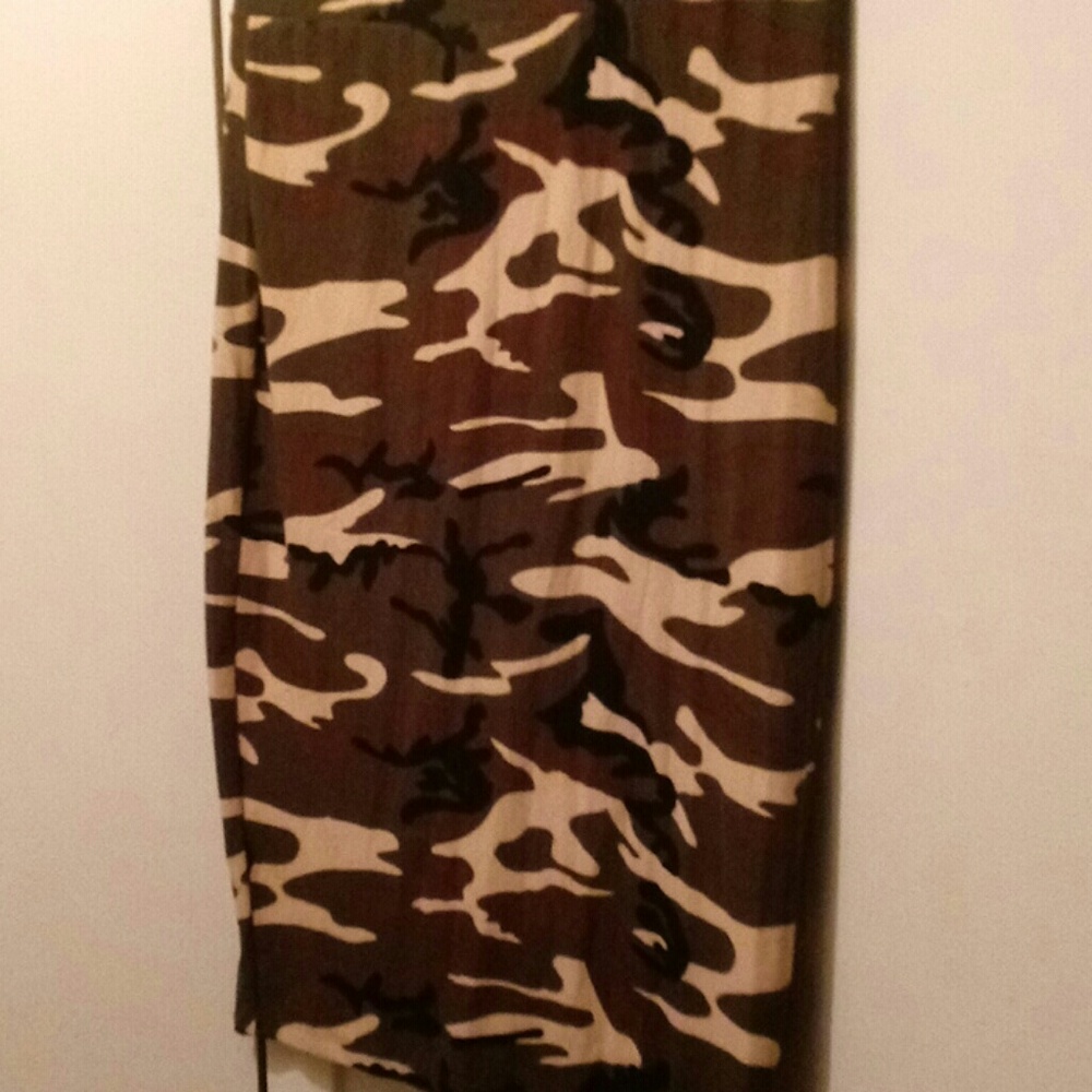 Camouflage skirt